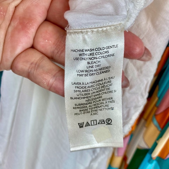 Anthropologie Maeve Keyhole Halter Maxi Dress in Blue Multi Size 1X Plus. - Picture 10 of 15